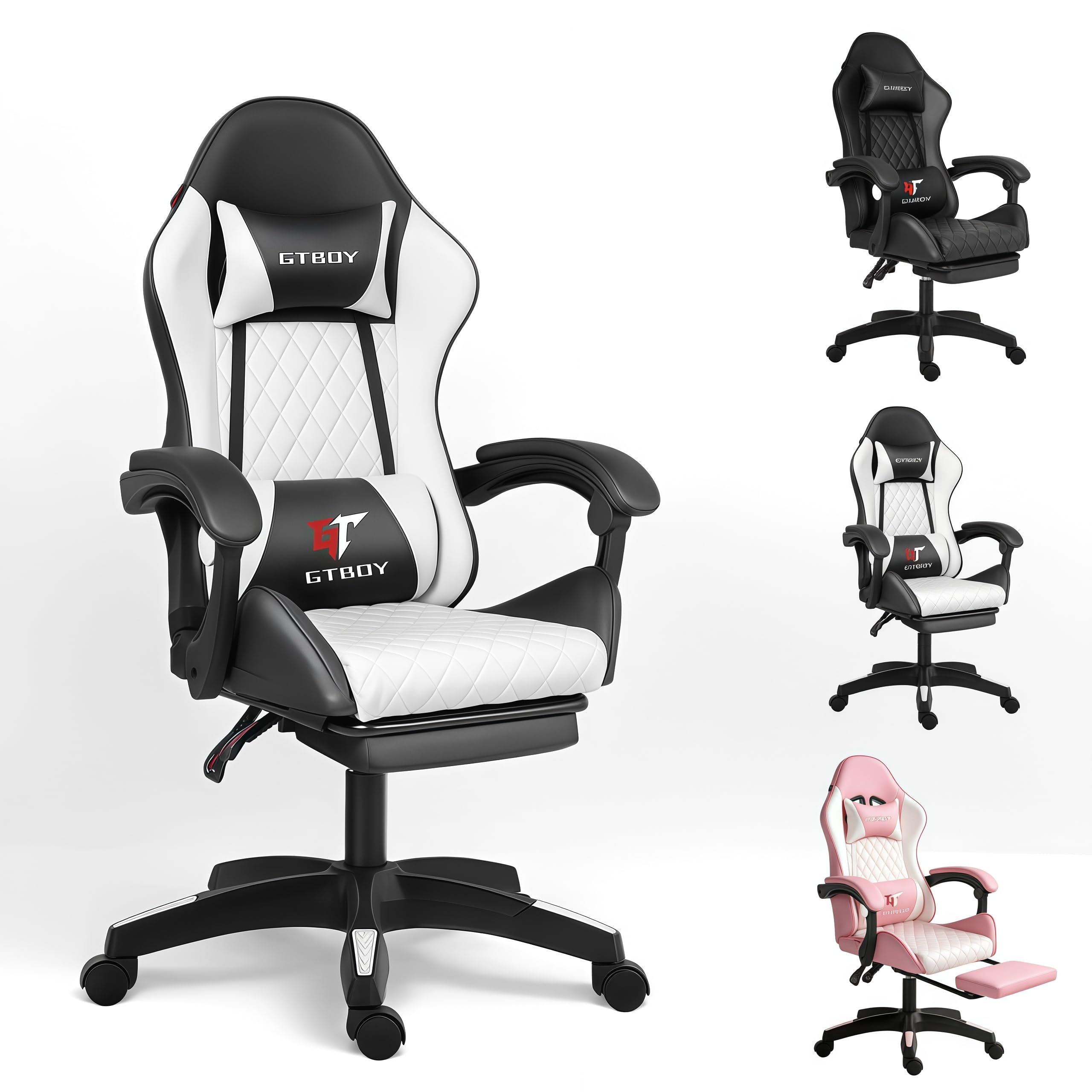 Amazon.co.jp: [GTBoy] ゲーミングチェア 135°フルリクライニング