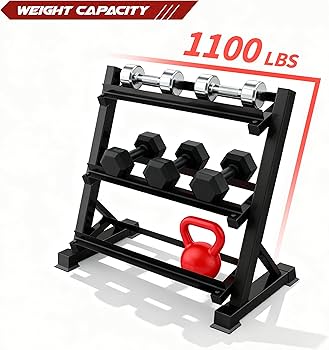 Amazon.co.jp: Zlinke 3段ダンベルラック マルチレベルウェイト