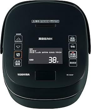 Amazon | 東芝 炊飯器 5.5合 真空圧力IHジャー炊飯器 真空保温 白米40