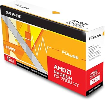 Amazon | SAPPHIRE PULSE Radeon RX 7800 XT GAMING 16GB GDDR6 2