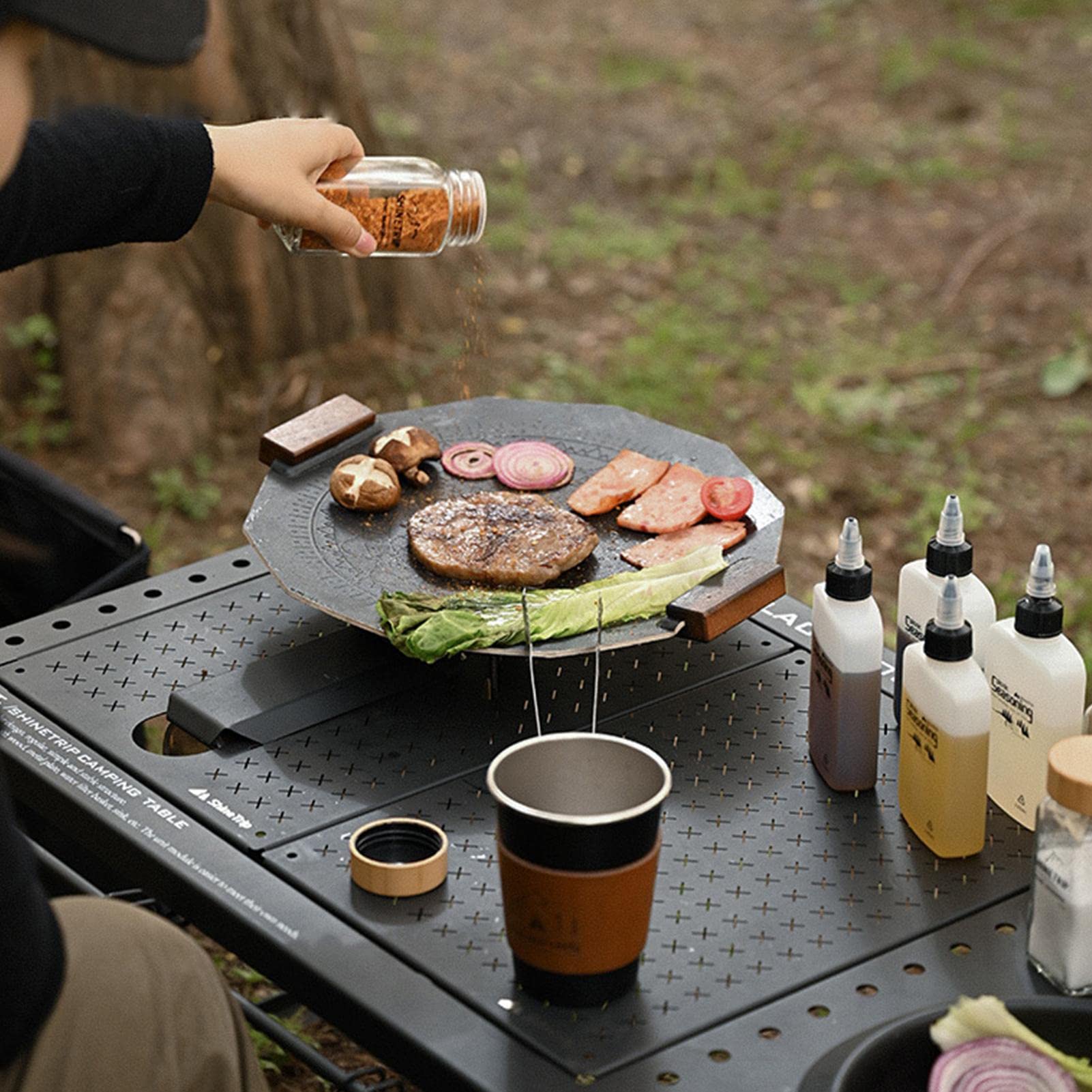 Amazon | スパイスボックス 調味料入れキャンプ キャンプ 収納ポーチ