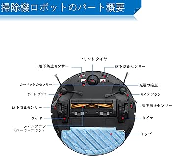 Amazon | 【エコバックス メインブラシ】ECOVACS DEEBOT T9 / T8 / N8