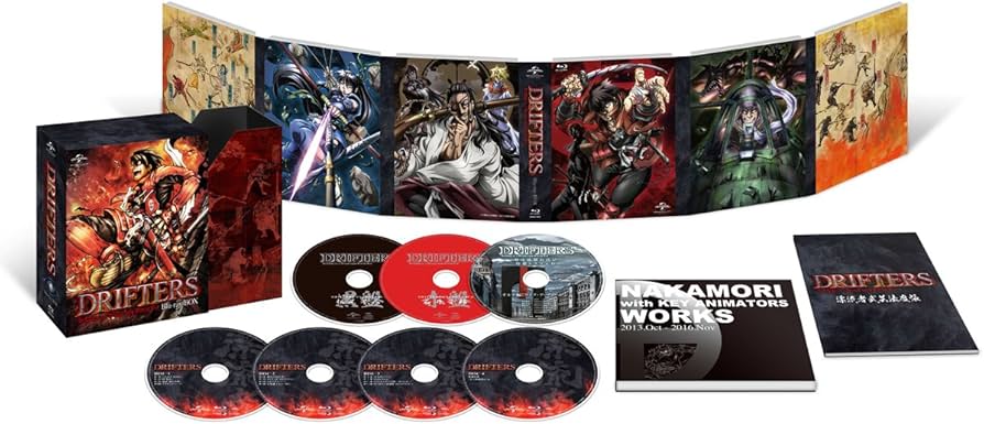 Amazon.co.jp: DRIFTERS Blu-ray BOX(特装限定生産) : 中村悠一, 内田