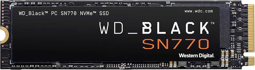 Amazon.co.jp: WD_BLACK 500GB SN770 NVMe 内蔵型 ゲーミング SSD
