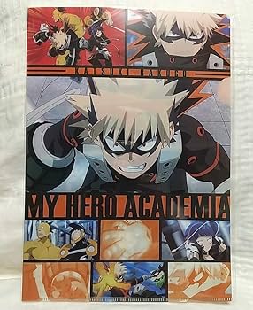 Amazon.co.jp: 爆豪勝己 かっちゃん A4クリアファイル 僕のヒーロー