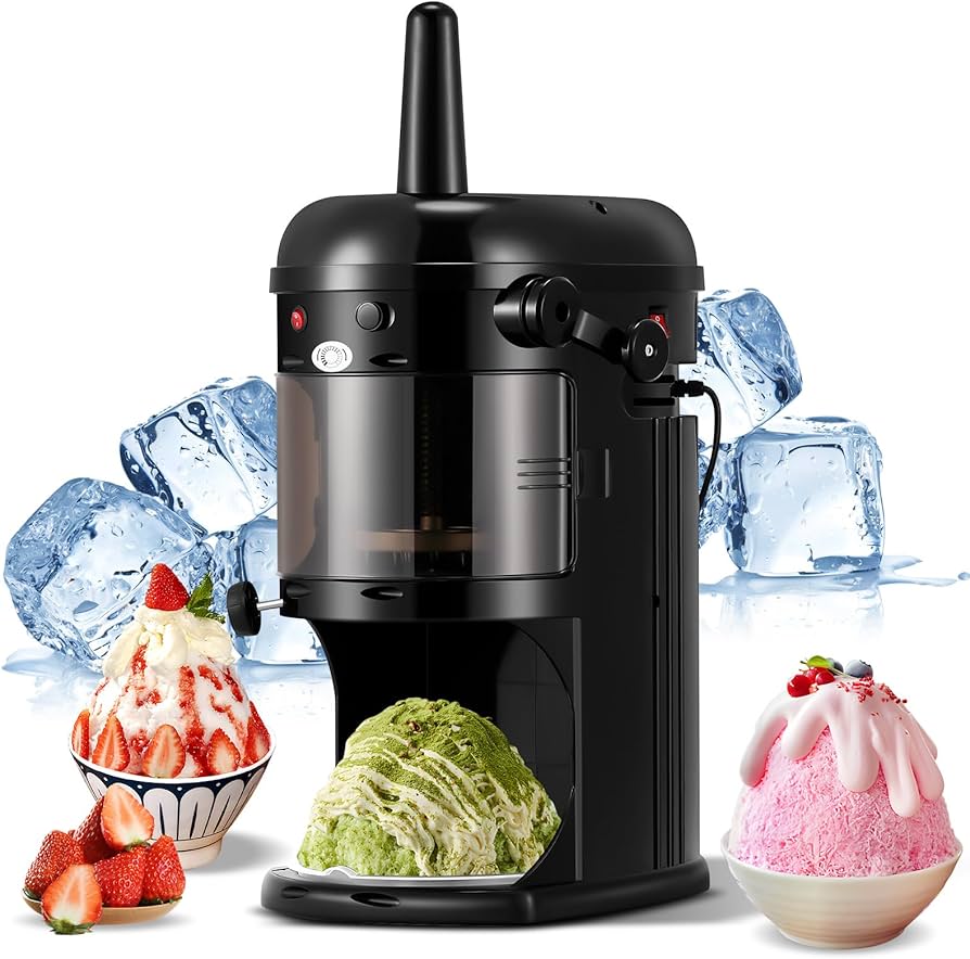 Amazon | Spolehli ふわふわかき氷メーカー かき氷機 電動 【ふわふわ