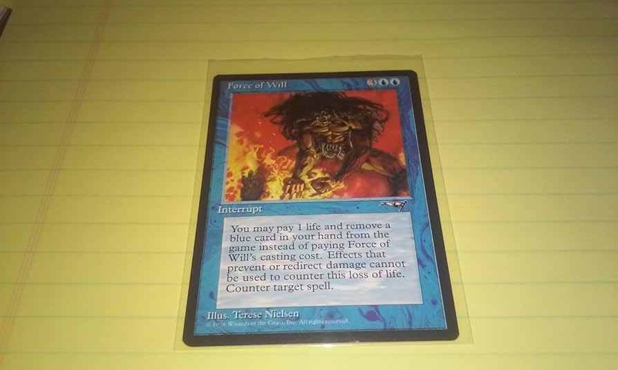 Amazon.com: Magic: the Gathering - Force of Will - Alliances