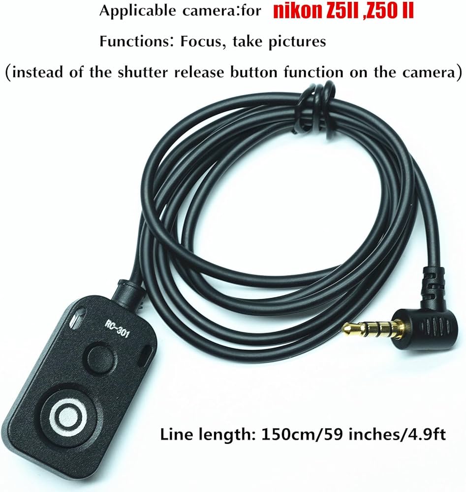 Amazon.com : The RC301-DC3 Substitution for Nikon mc-dc3 Remote