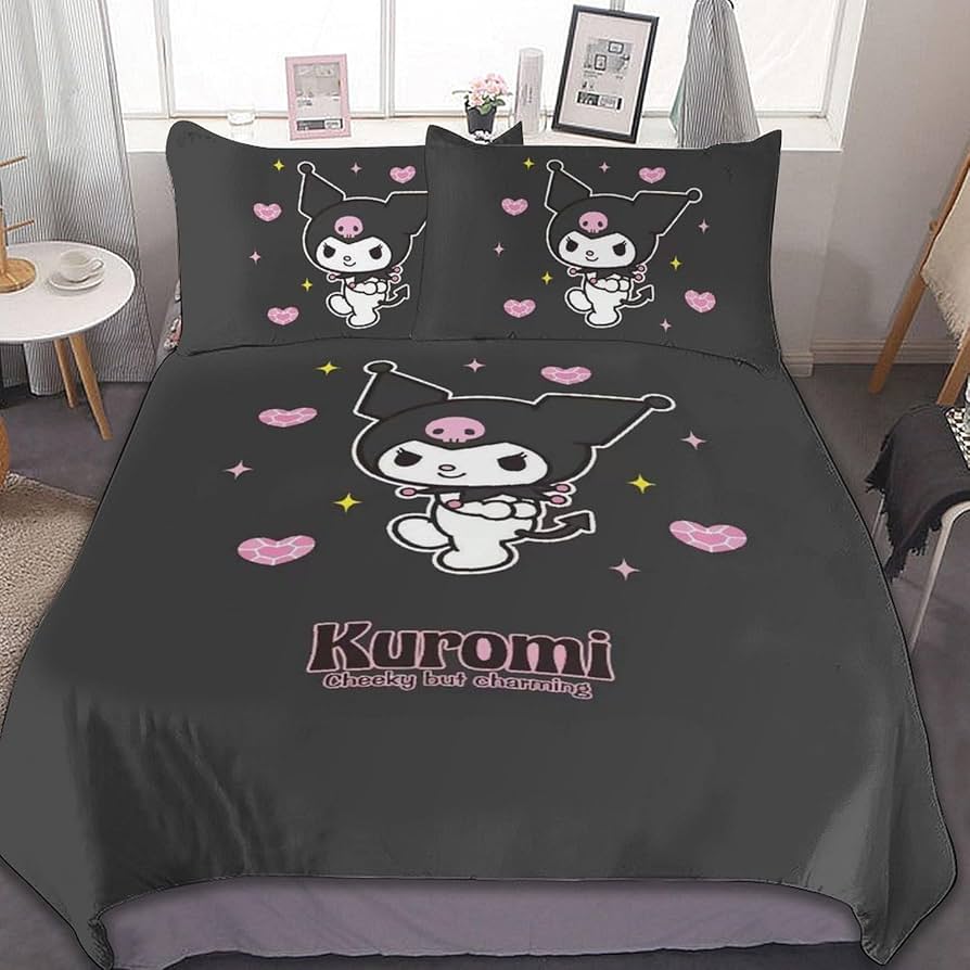 Amazon｜クロミ 布団カバー 3点セット シングル シングル 枕カバー