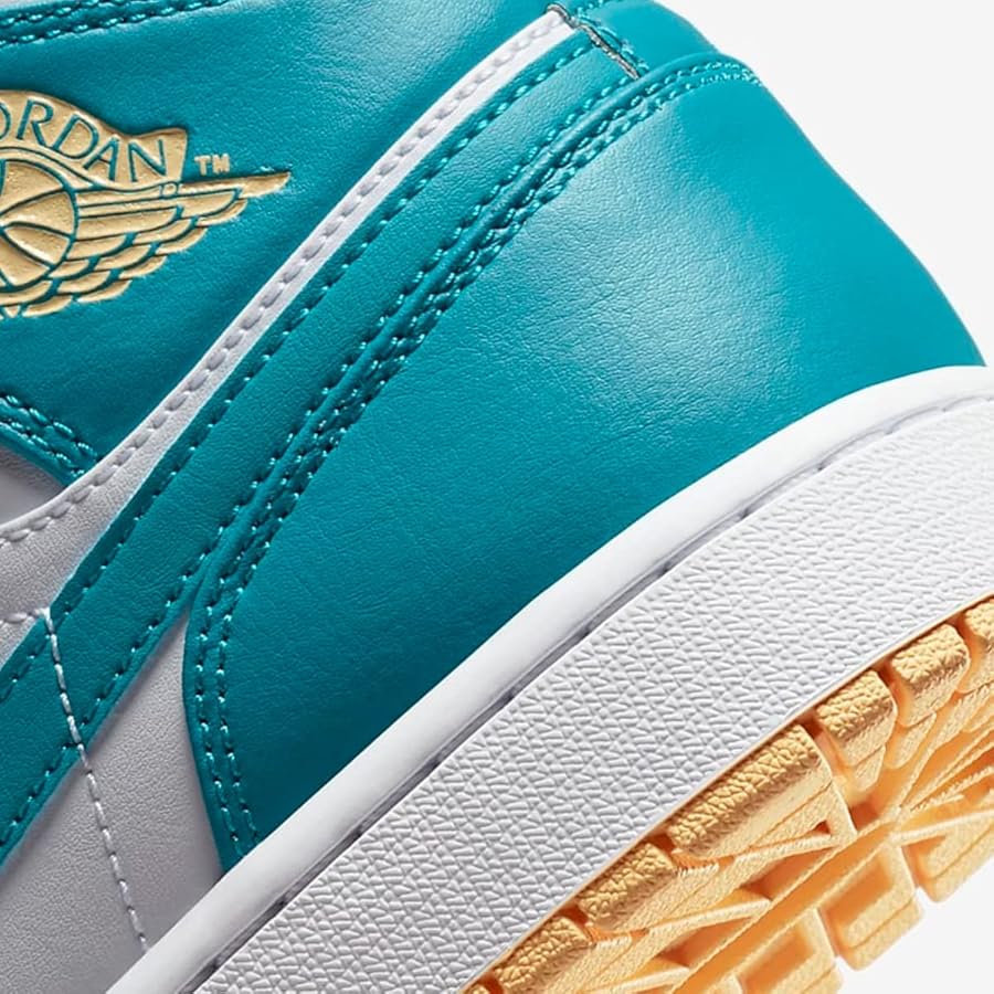 Amazon | [ナイキ] エア ジョーダン 1 ミッド AIR JORDAN 1 MID アクア