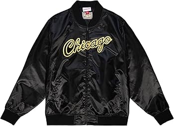 Mitchell & Ness M&N Big Face 4.0 Satin Jacket - NBA Chicago Bulls