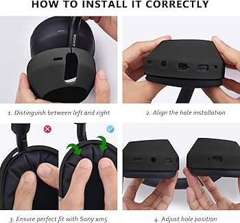 Amazon | Sony WH-1000XM5用シリコンケース Sony xm5 ワイヤレス