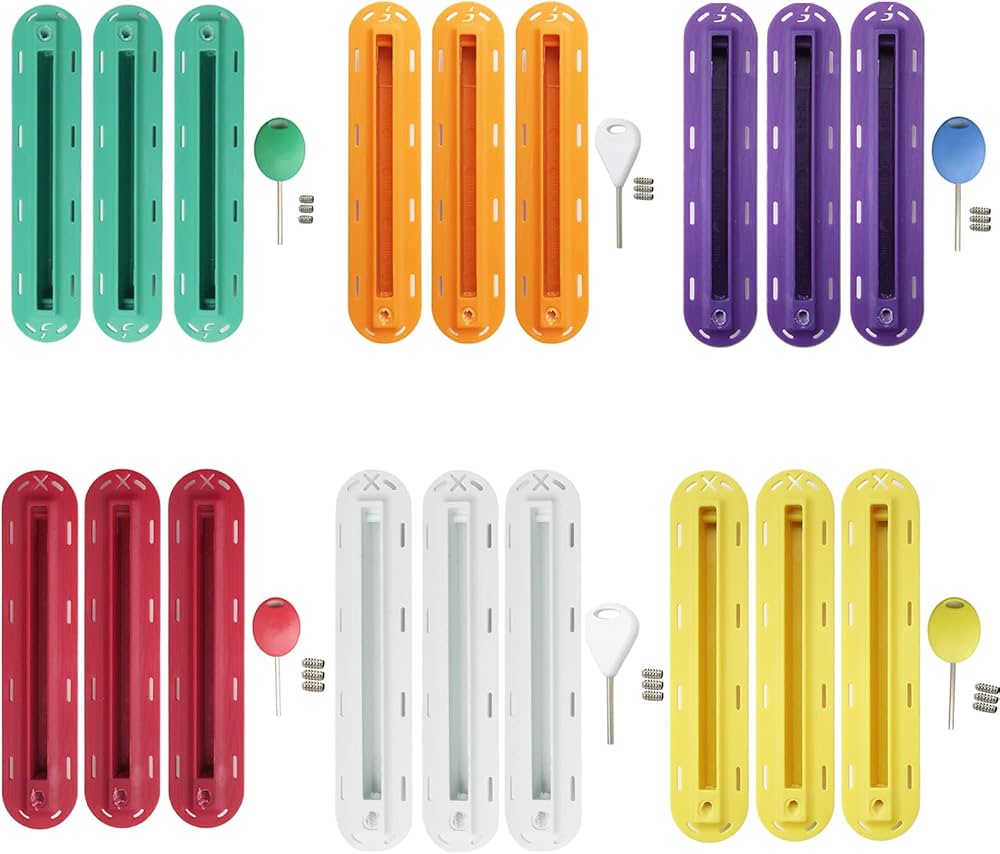 Amazon | AQUBONAサーフボードフィンボックスセット、キースクリュー