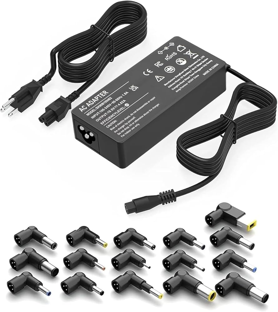 Amazon.com: SZGUDULO 90W Universal AC Adapter Laptop Charger