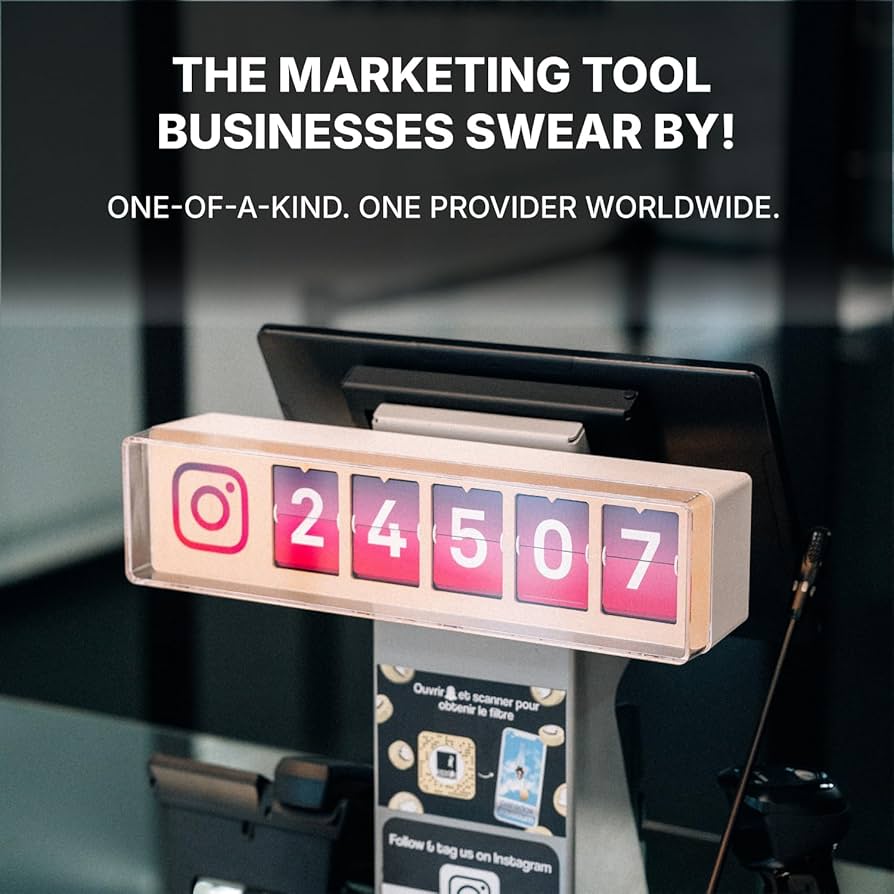 Amazon | Smiirl Instagramフォロワーカウンター - Wifi接続付き