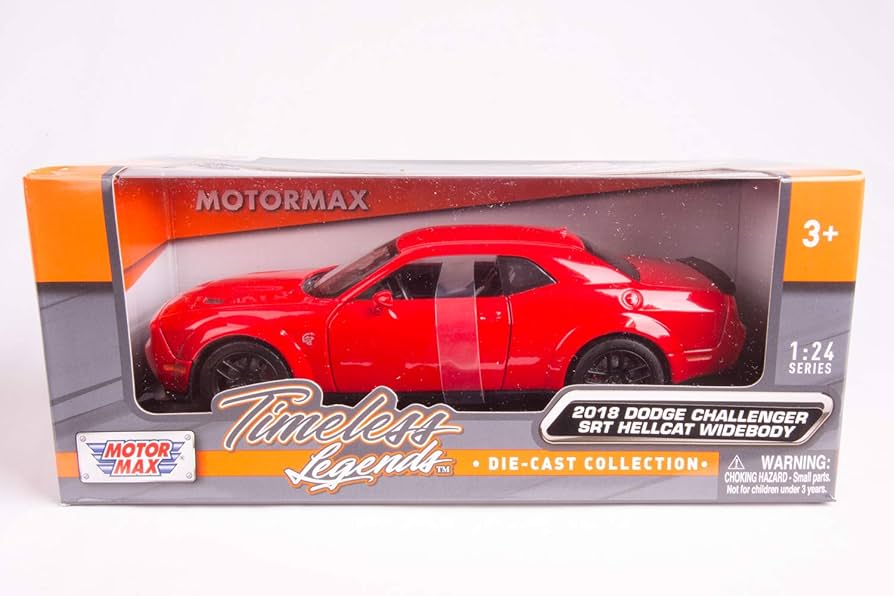 Amazon.co.jp: Motormax 79350R 2018 ダッジ・チャレンジャー SRT