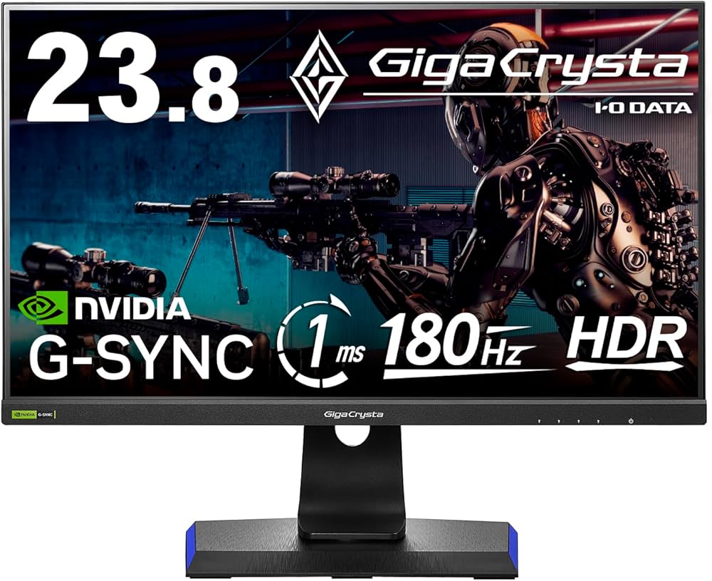 Amazon.co.jp: IODATA ゲーミングモニター 23.8インチ GigaCrysta