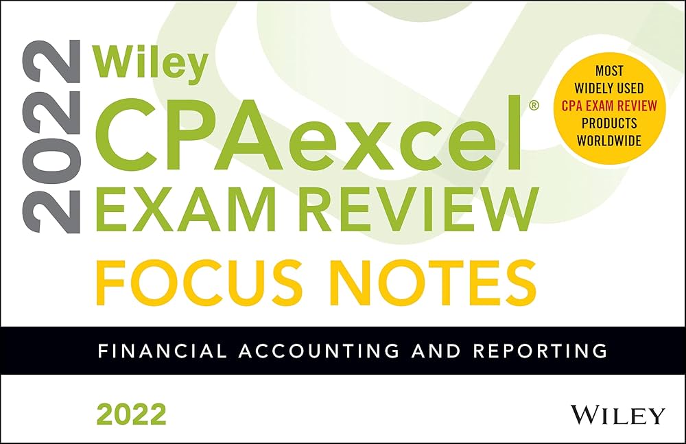 Amazon | Wiley CPAexcel Exam Review 2022 Focus Notes: Financial