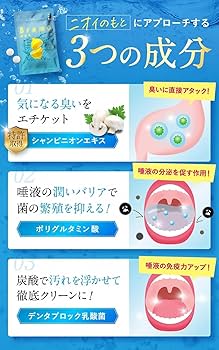 Amazon.co.jp: 【公式】ブレモ Bremo 30粒 口臭 タブレット エチケット