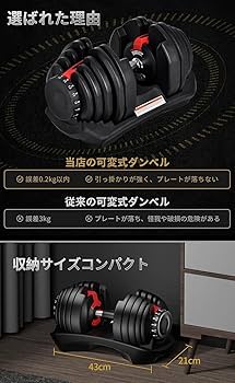 Amazon.co.jp: [Japan Corporation] Adjustable Dumbbells S-55.1 / L