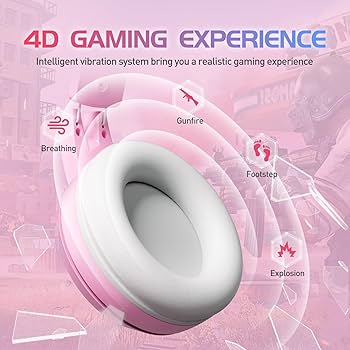 Amazon.co.jp: SOMIC G951-PINK ゲーミングヘッドセット ヘッドセット