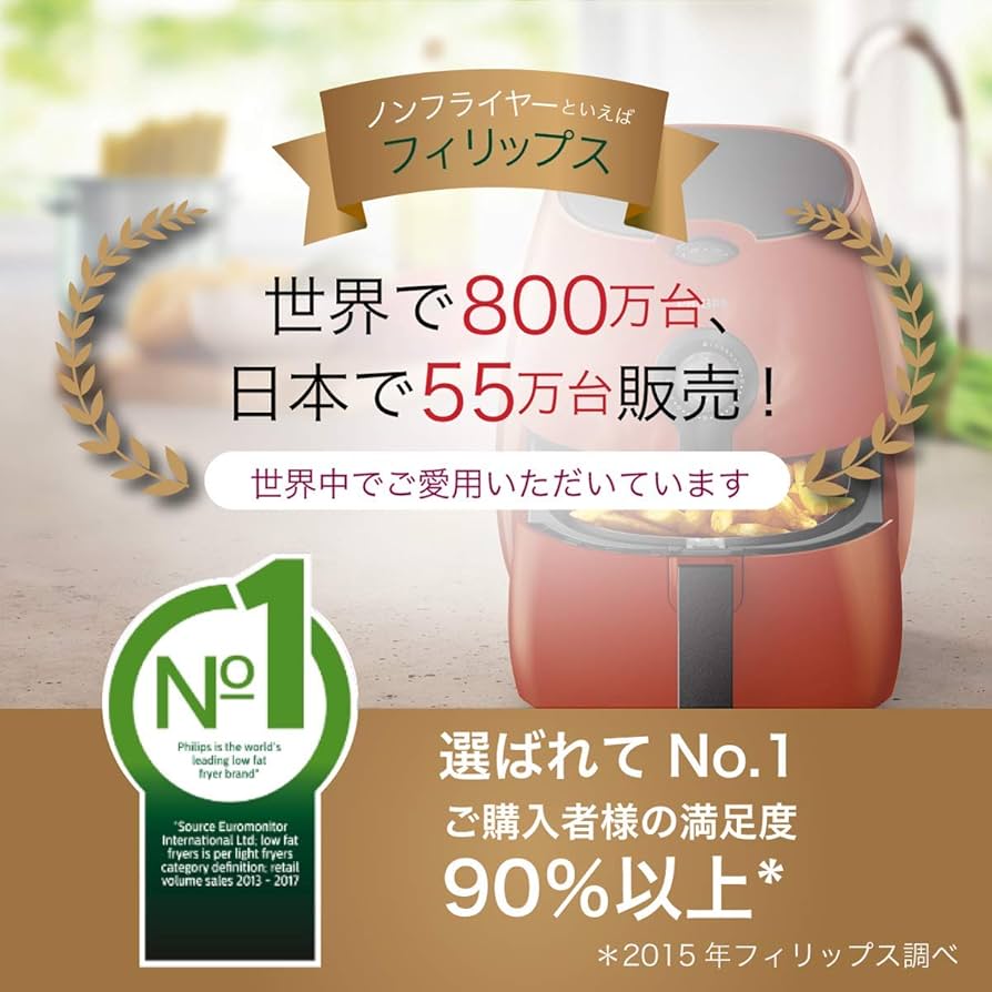 Amazon.co.jp: フィリップス ノンフライヤー 電気フライヤー 揚げ物
