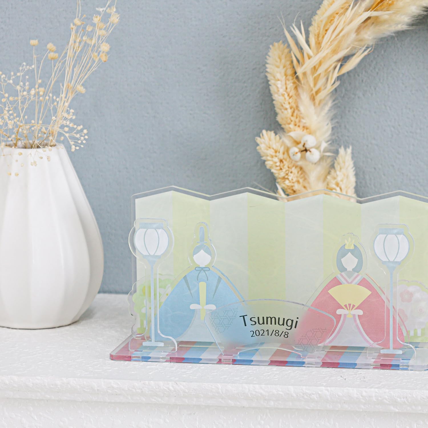 Amazon | [MRG/名入れ可] アクリルお雛様 雛人形 ひな人形 ひな祭り