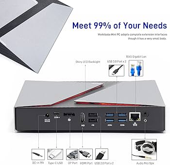 Amazon.co.jp: ミニPC Windows11 Core i9 9880H,小型pc 8GB メモリー