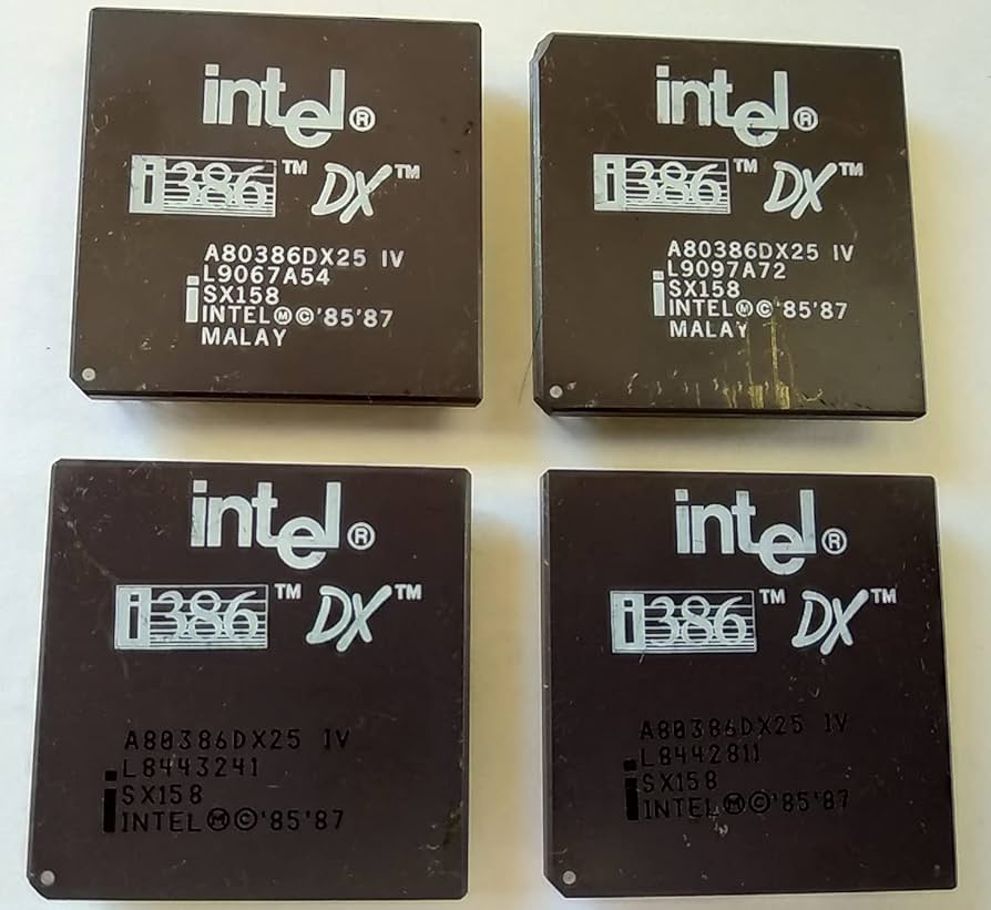 Amazon.com: Intel - I386 80386 Processor 25MHz - SX218 : Electronics