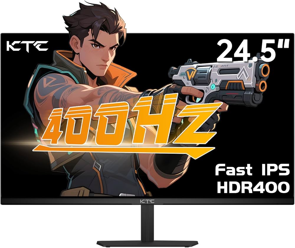 Amazon.co.jp: KTC 24.5インチ 400Hz ゲーミングモニター FHD 1080P