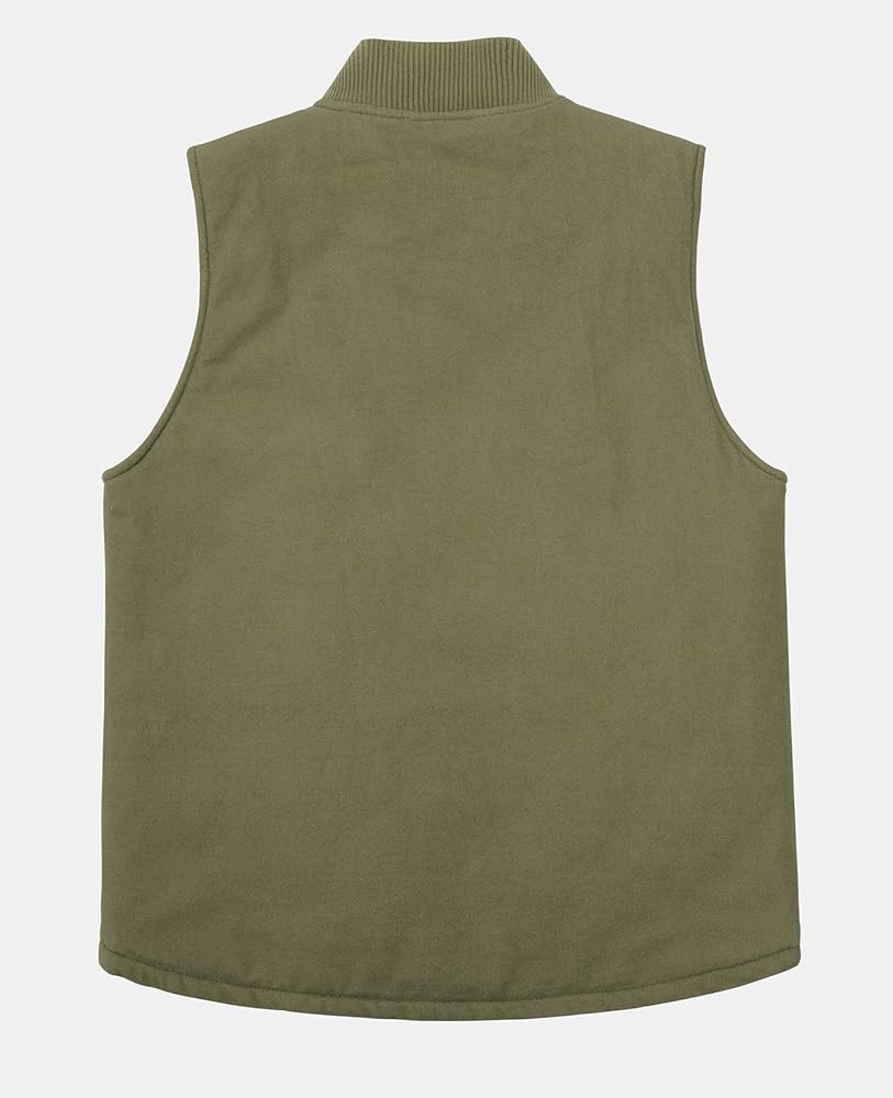 ZENTHACE Insulated Quilted Winter Vest for Men Zip Up Tactical