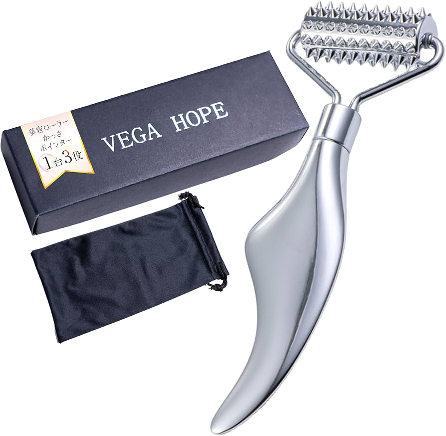 Amazon.co.jp: VEGA HOPE 美顔ローラー 美容鍼灸師監修 1台3役