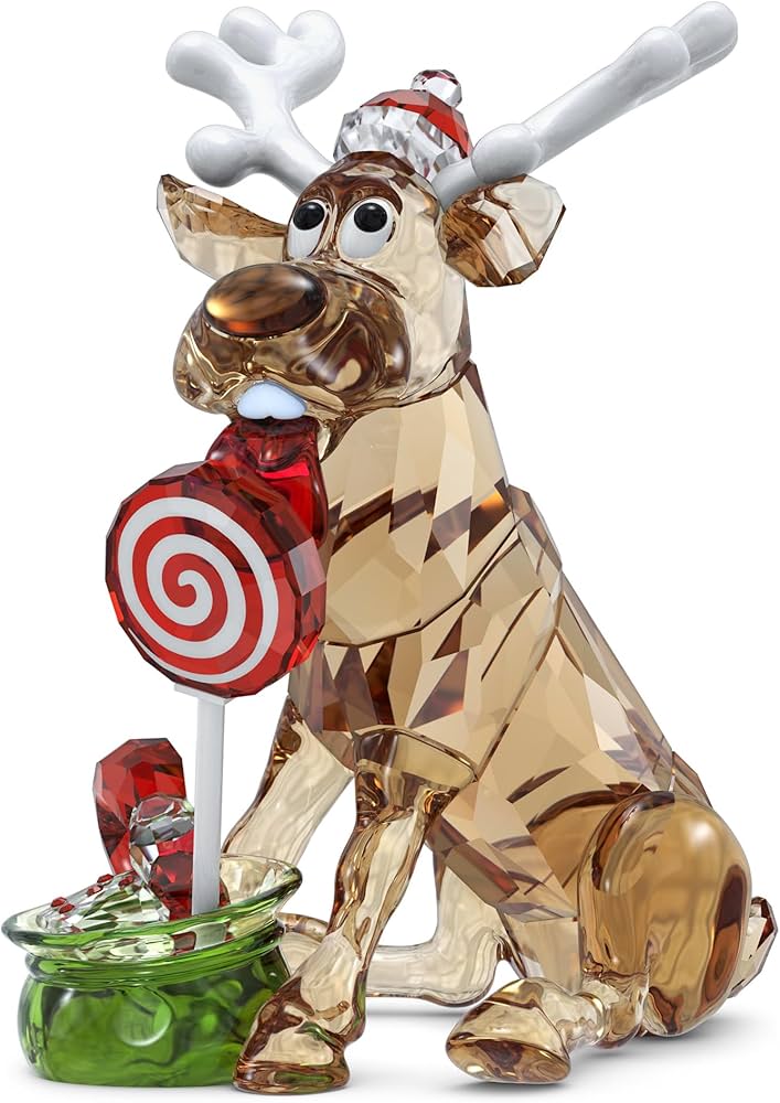 Amazon.com: SWAROVSKI Holiday Cheers Dulcis Reindeer : Toys & Games