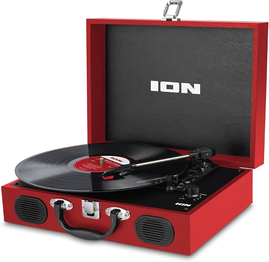 Amazon.co.jp: ION Audioポータブルレコードプレーヤー スーツケース型