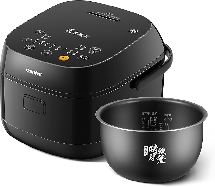 Amazon | COMFEE' 炊飯器 5.5合炊き IH式 一人暮らし 2人暮らし 炊飯