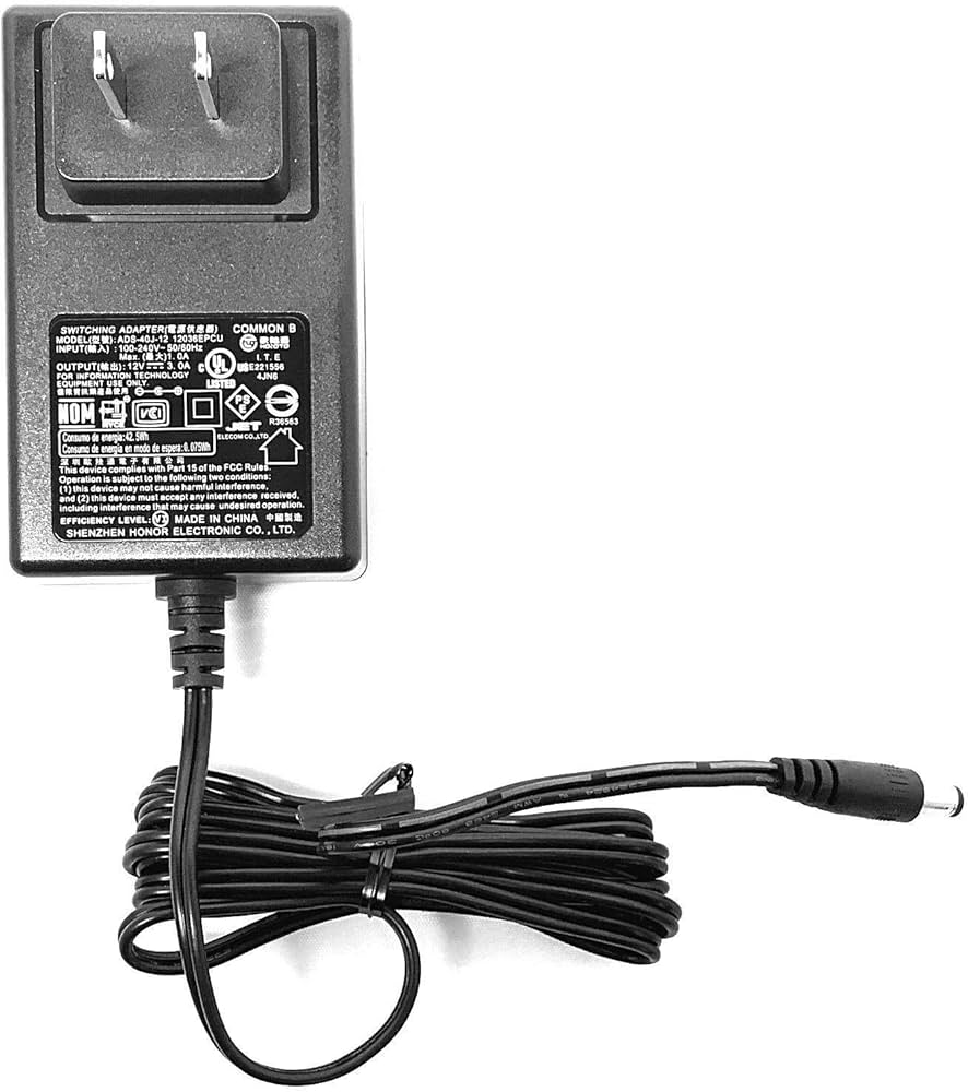 Amazon.com: 12V 3A ADS-40J-12 12036EPCU Honor Electronic AC