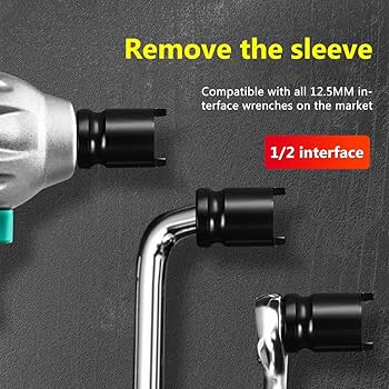 Amazon | アングルグラインダーソケットレンチ2個、電動レンチ用特殊