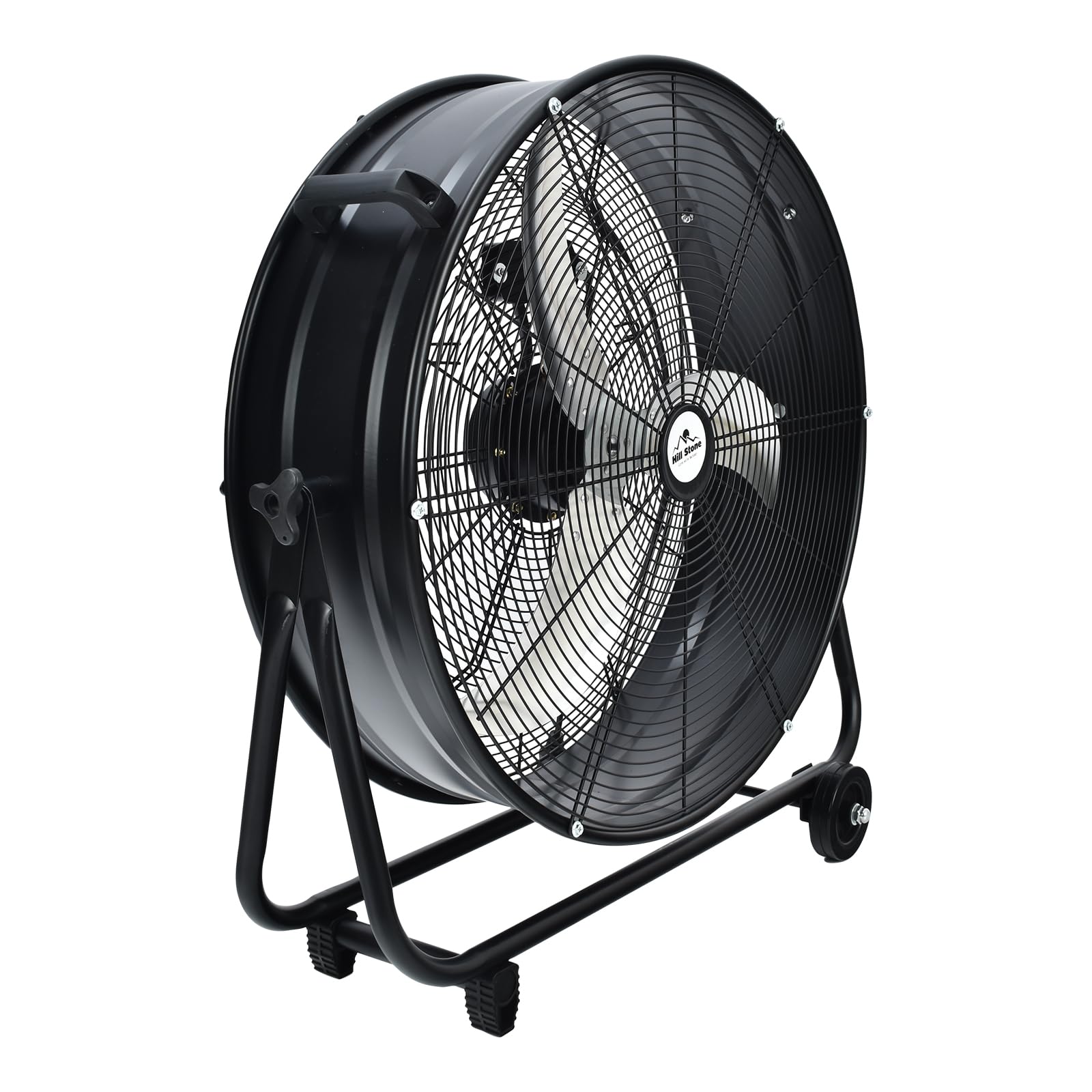 Amazon.co.jp: Fkstyle 業務用大型扇風機 67cm 3枚羽根 最大風速480m