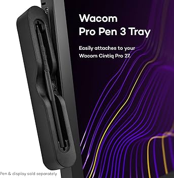Amazon.co.jp: Wacom Pro Pen 3 トレイ (ACK44827Z) ブラック