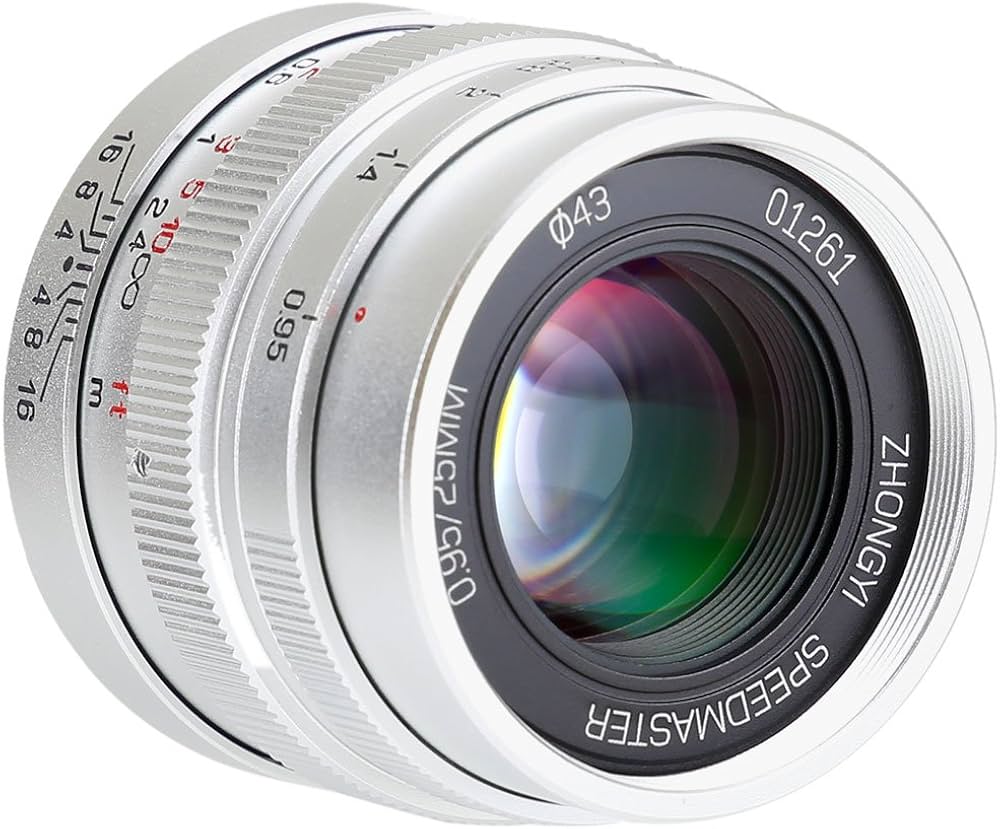 Amazon.co.jp: 中一光学(ZHONG YI OPITCS) 単焦点レンズ SPEEDMASTER