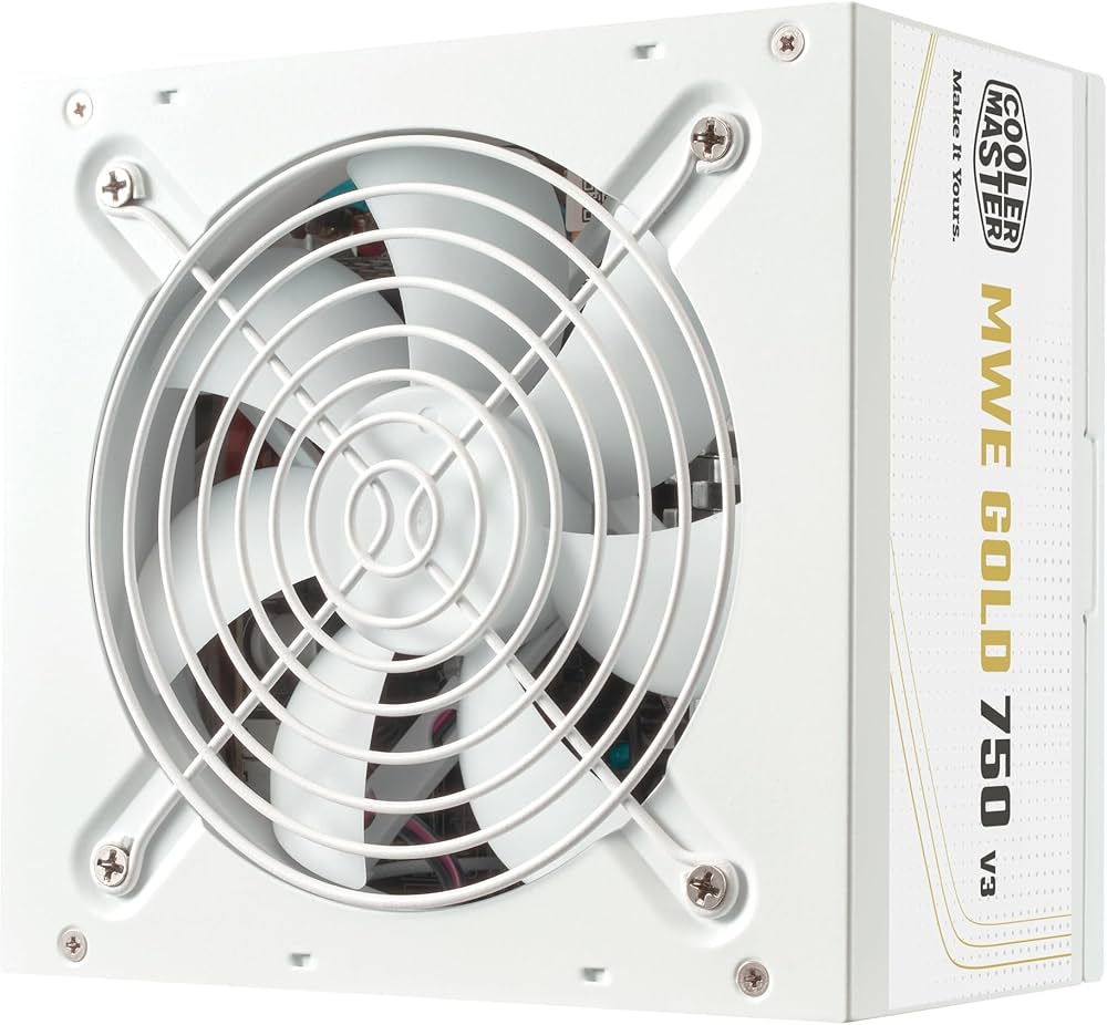 Amazon | Cooler Master MWE Gold 750 V3 ATX 3.1 White Non-Modular