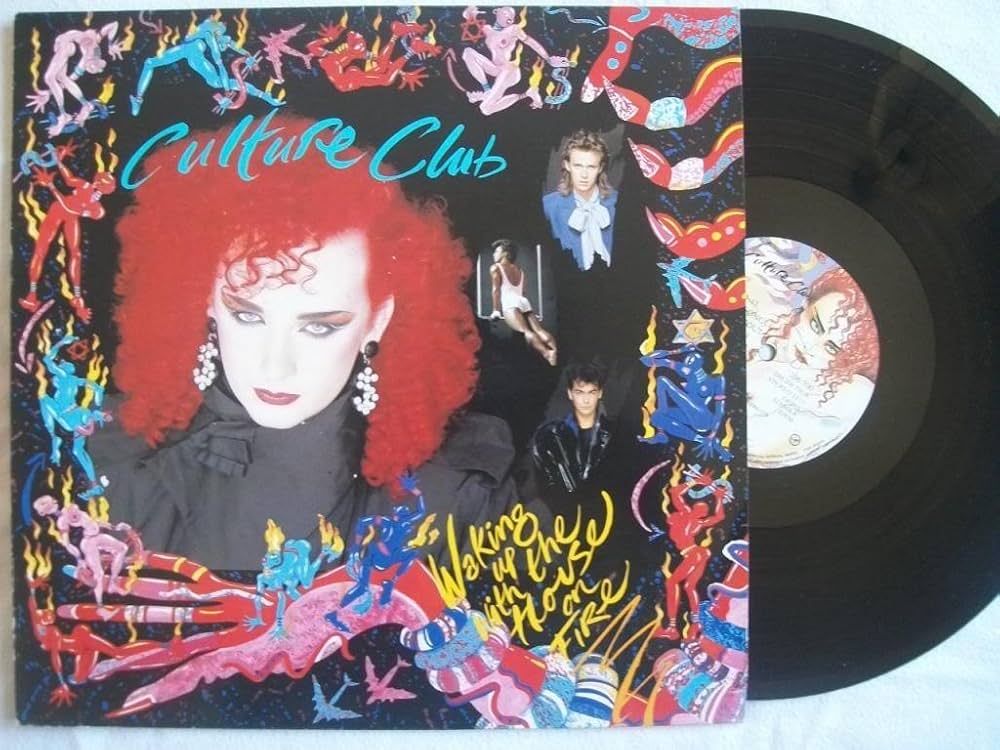 Amazon.com: CULTURE CLUB Waking Up With The House On Fire vinyl LP