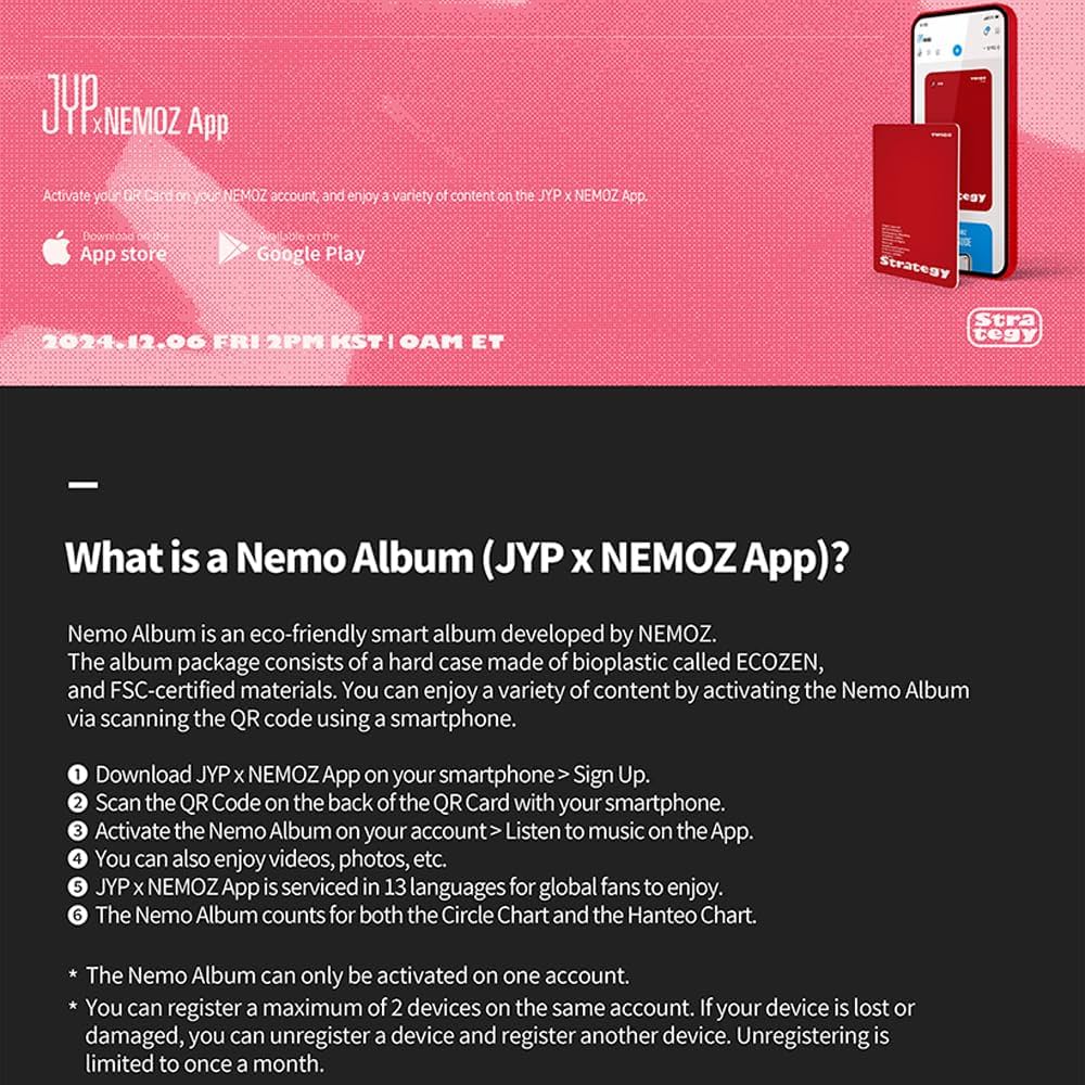 Amazon.co.jp: TWICE - 14th Mini album [STRATEGY] (PLATFORM_NEMO