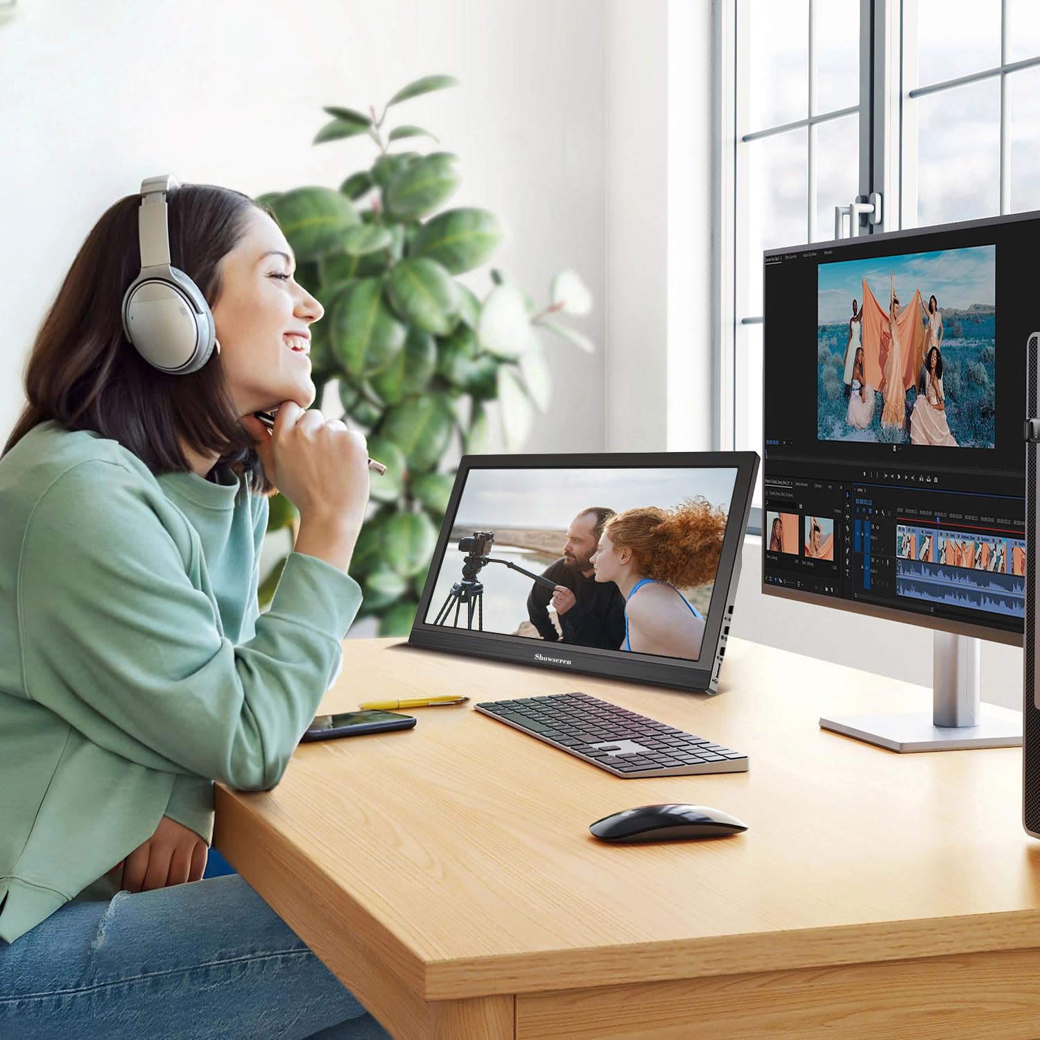 Amazon.co.jp: 17.3インチ ポータブルモニター 1920x1080P