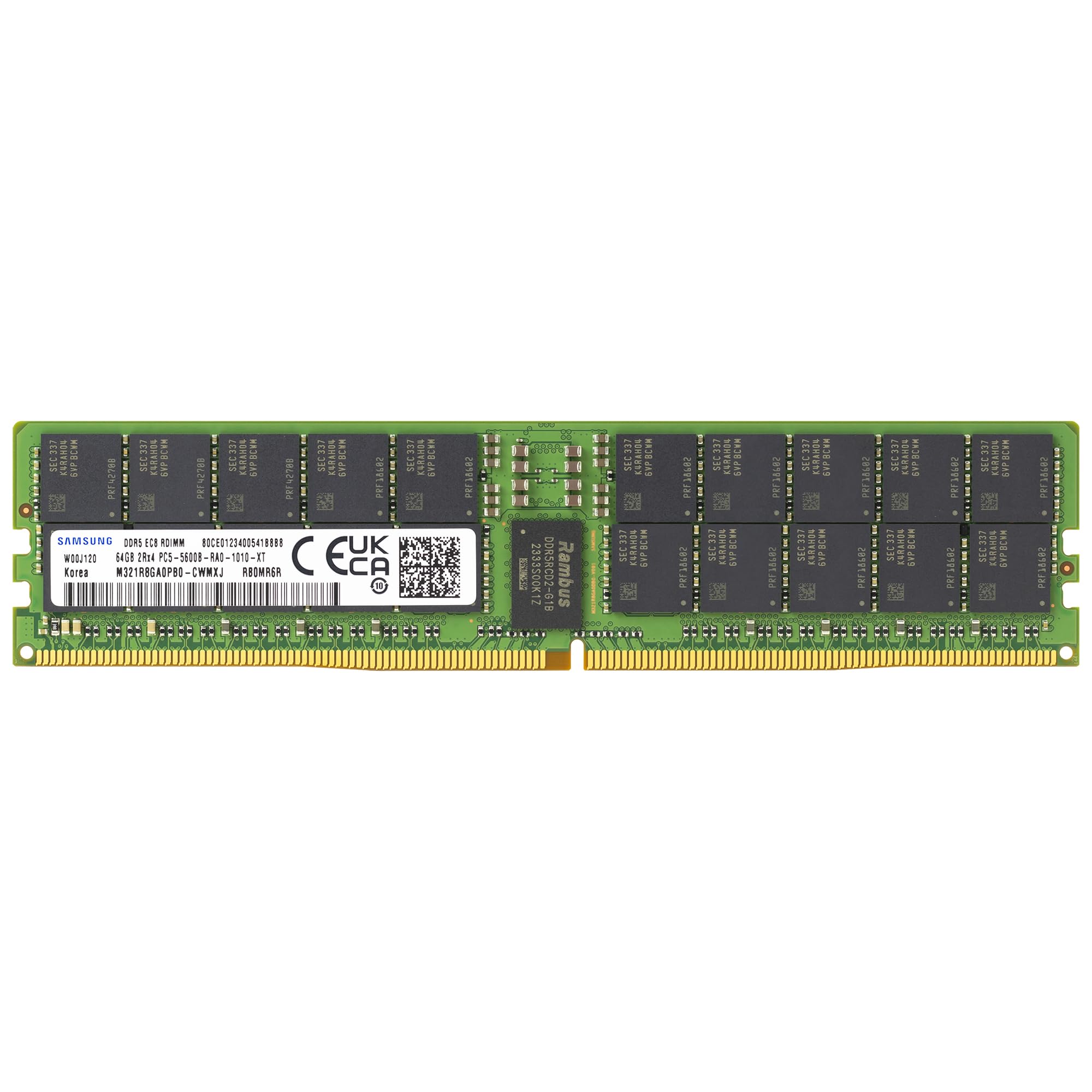 Amazon.co.jp: Samsung 64GB DDR5 5600MHz PC5-44800 ECC RDIMM 2Rx4