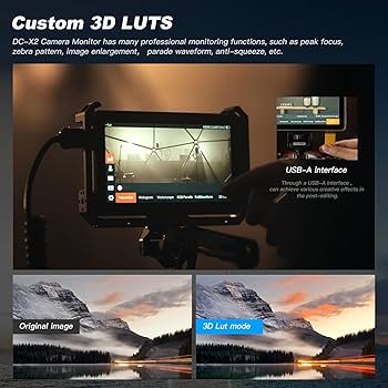 Amazon.com : VILTROX DC-X2 6 inch Touchscreen Camera Field Monitor