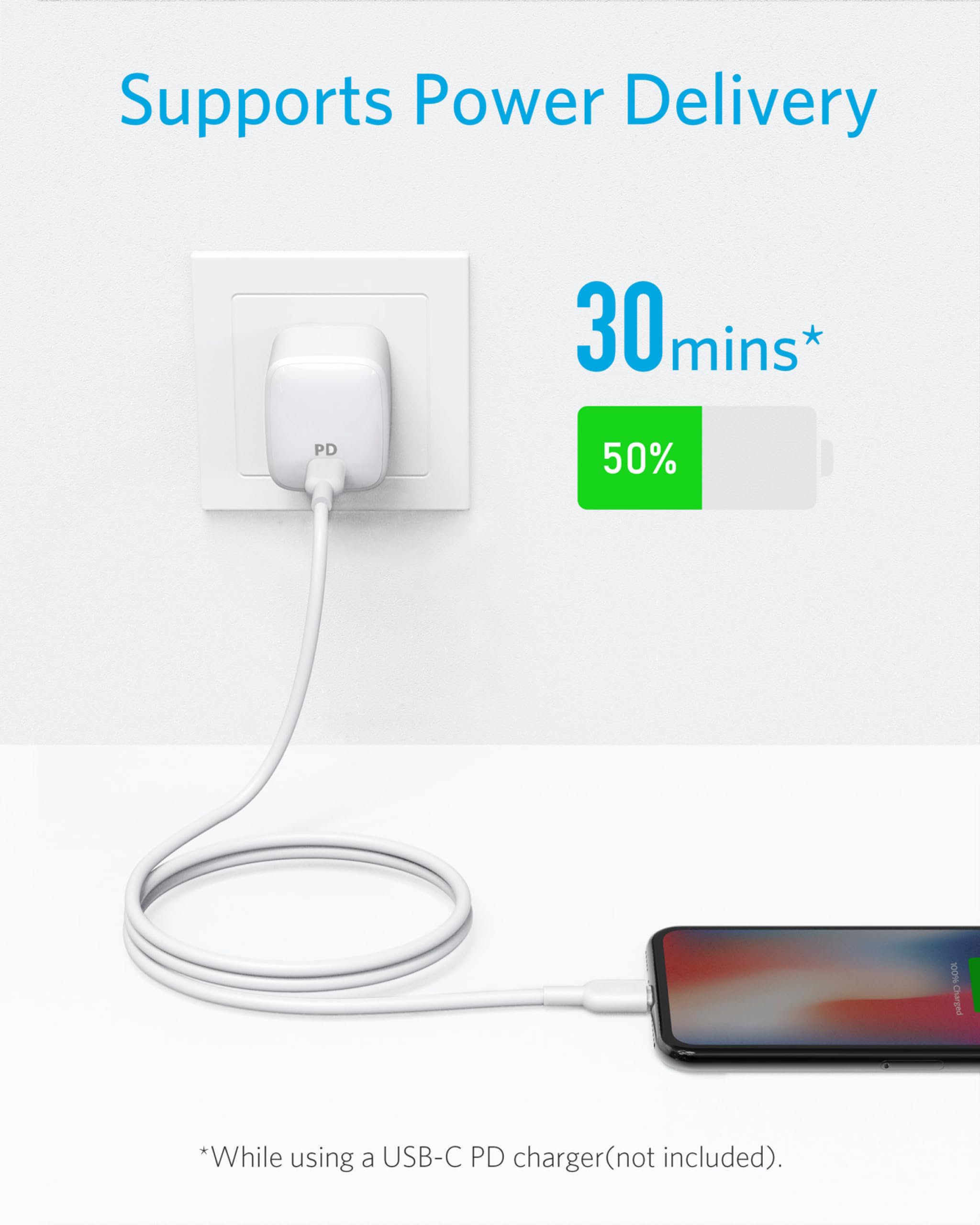 Amazon.co.jp: Anker PowerLine II USB-C & ライトニングケーブル MFi