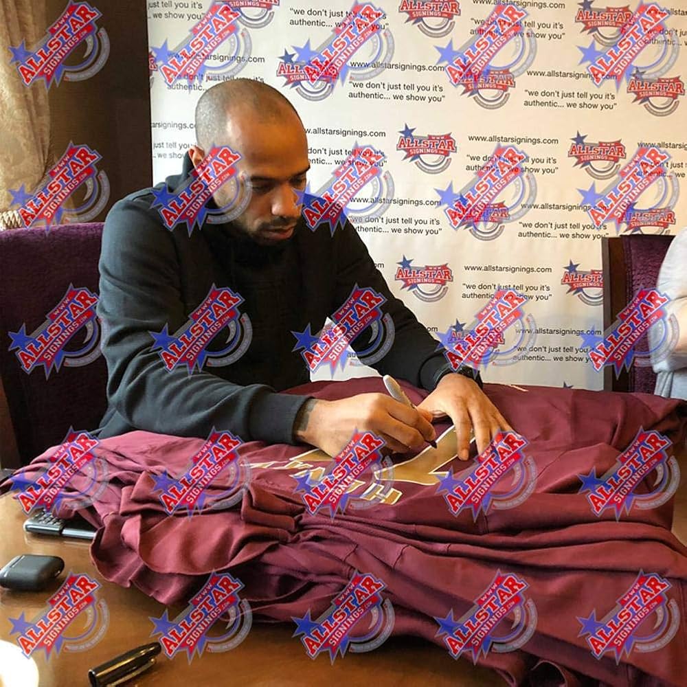 Amazon | 【All Star Signings】 ティエリ・アンリ 直筆サイン入り