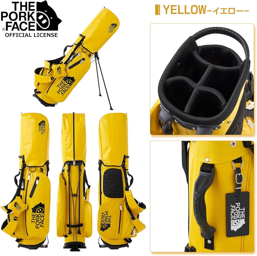 Amazon.co.jp: THE PORK FACE ザ ポークフェイス キャディバッグ