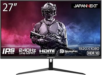 Amazon.co.jp: JAPANNEXT 27インチ ゲーミングモニター 240Hz 1ms フル